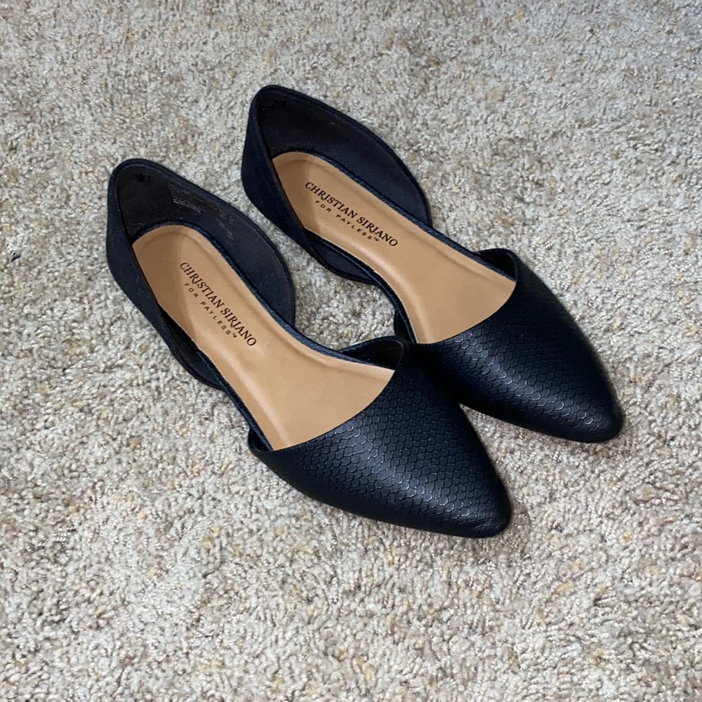Adorable Black Pointed Flats